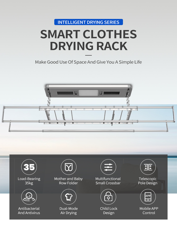 TopStrong X30 stendibiancheria elettrico smart