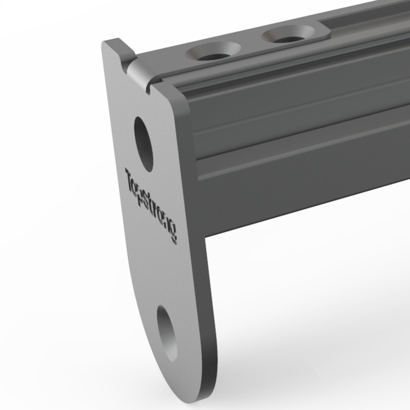 TopStrong 45KG porta legno double buffer carrello regolabile