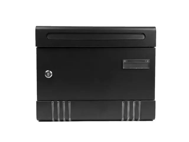 BOXOB Luxury Large cassetta postale esterno nero formato A4