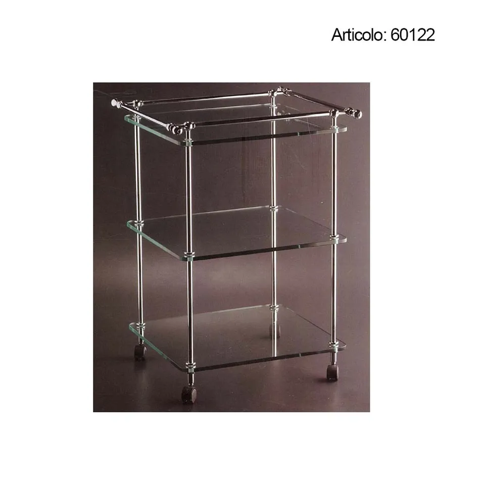 Spinardi Carrello bagno ottone tornito
