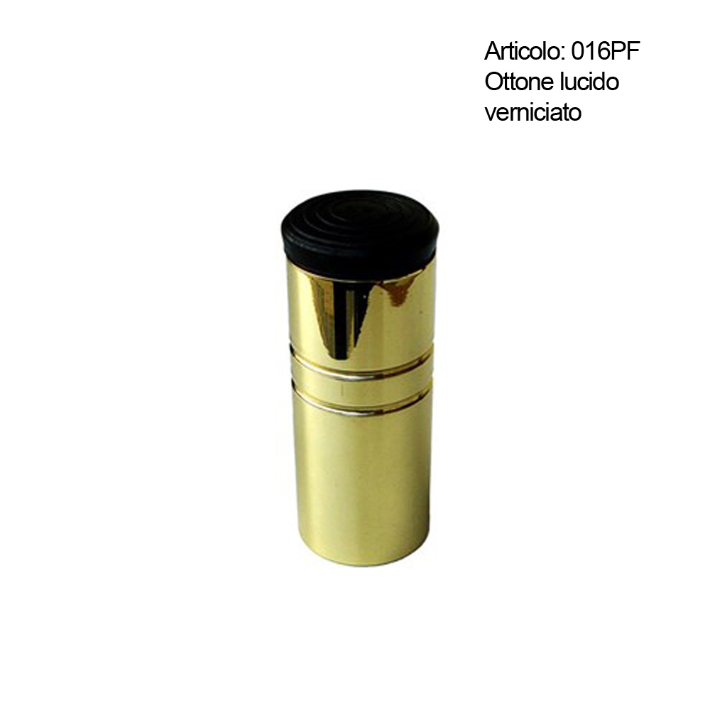 Spinardi 016PF fermaporta pavimento ottone 28x71 mm