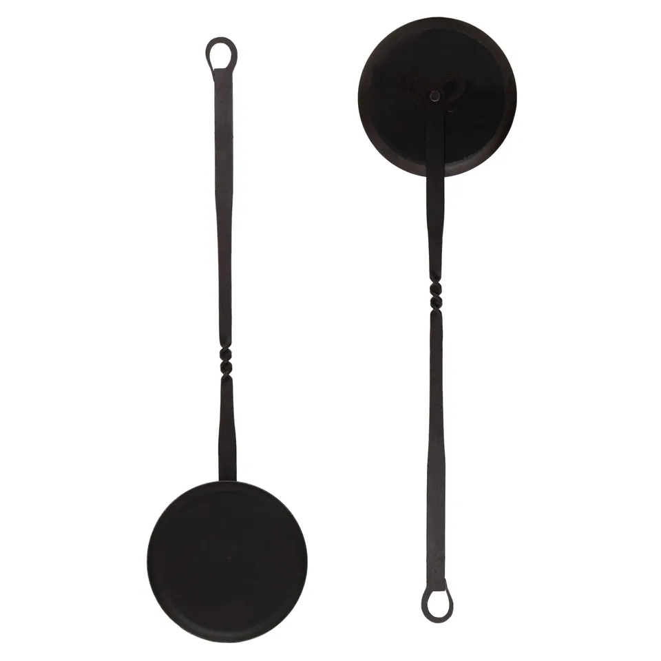 Mystic Colonial Hardware Medieval padella ferro manico lungo