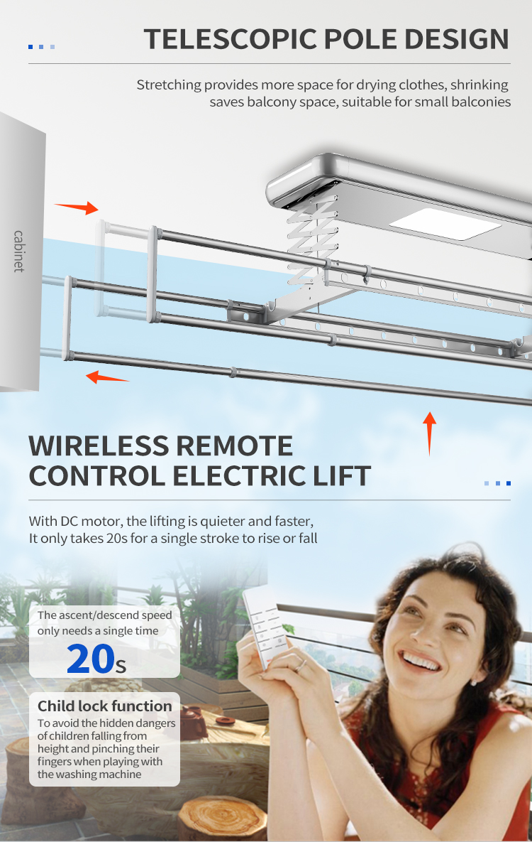 TopStrong X30 stendibiancheria elettrico smart
