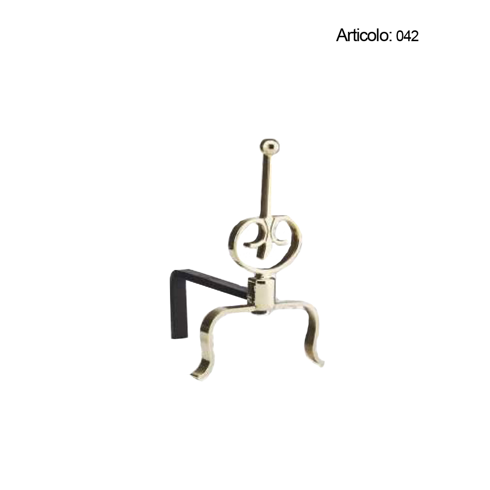 Spinardi 42 coppia alari camino Luigi 290 mm