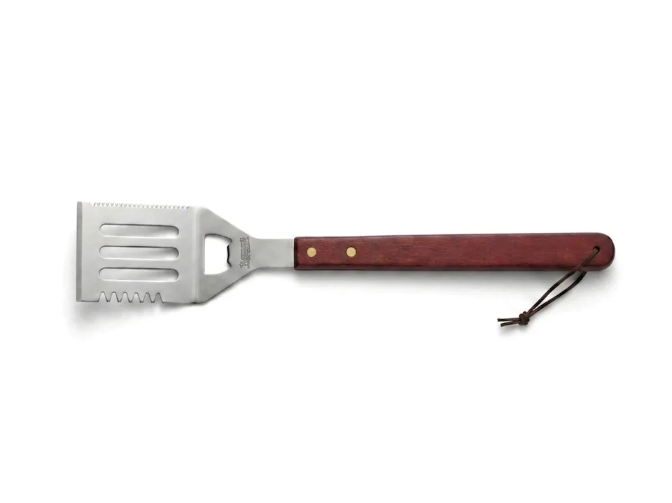 BOXOB spatola barbecue acciaio inox manico legno