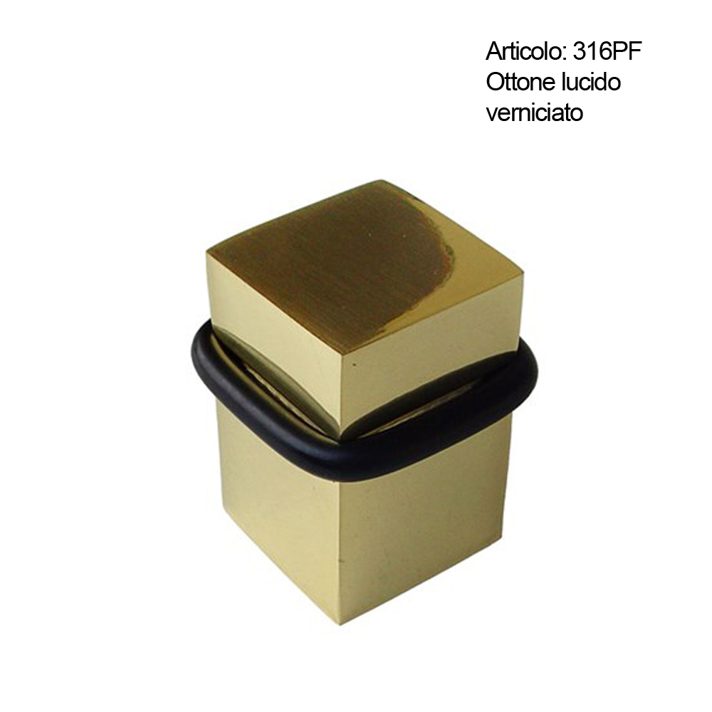 Spinardi 316PF fermaporta ottone 28x45 mm