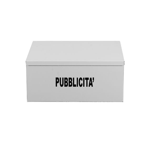 BOXOB Eternity 883 porta pubblicità esterno bianco antipioggia
