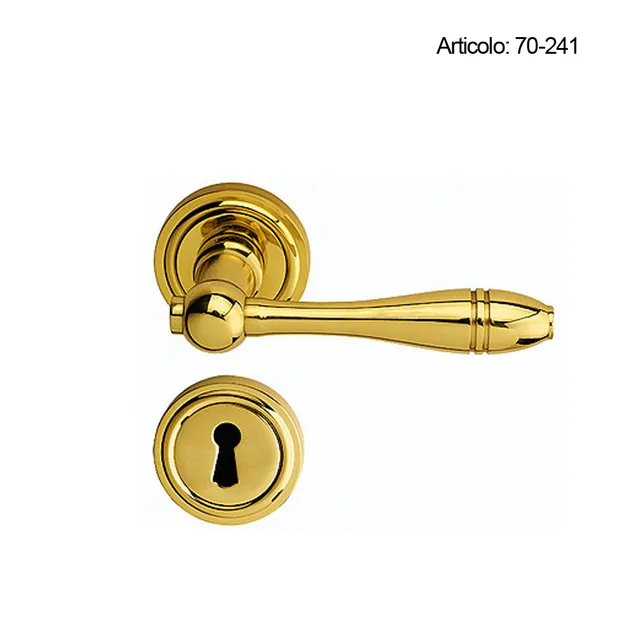 Spinardi 70-241 Maniglia Porta su Placca e Rosetta
