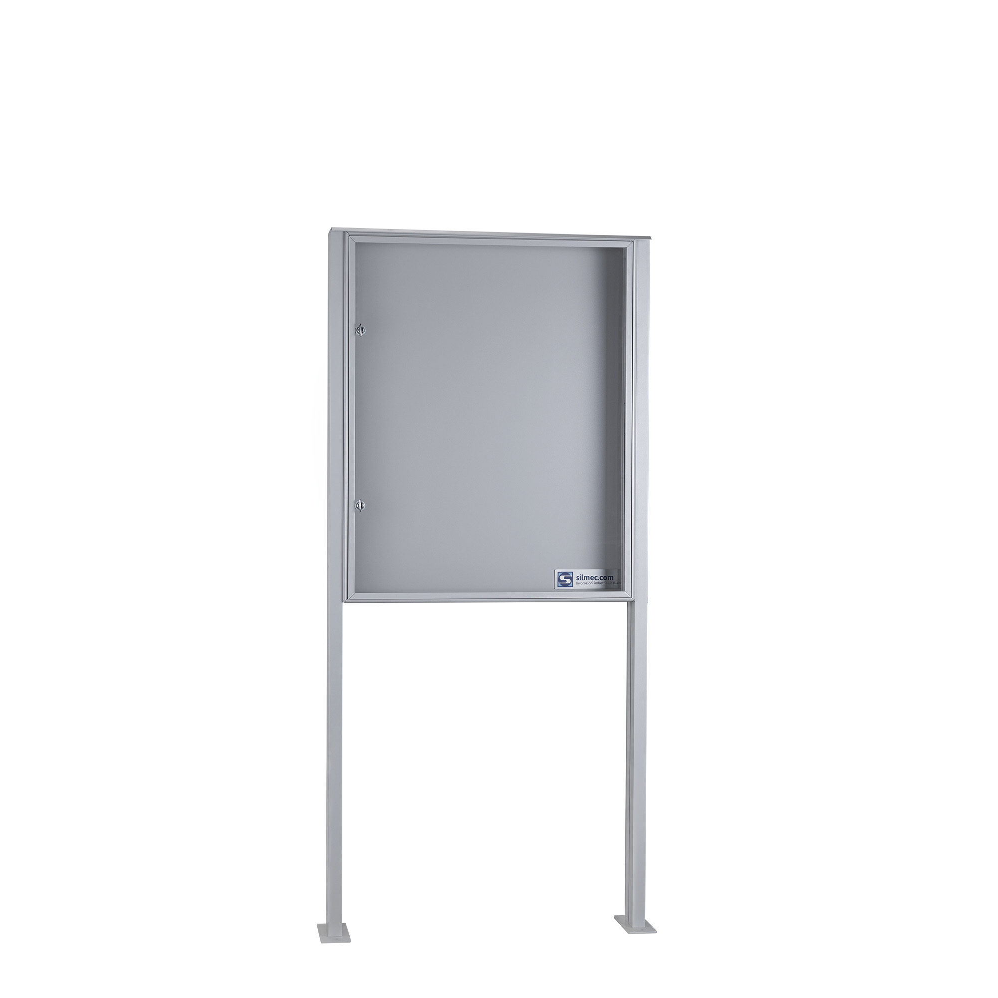 Silmec SB3 maxi bacheca avvisi con pali esterno