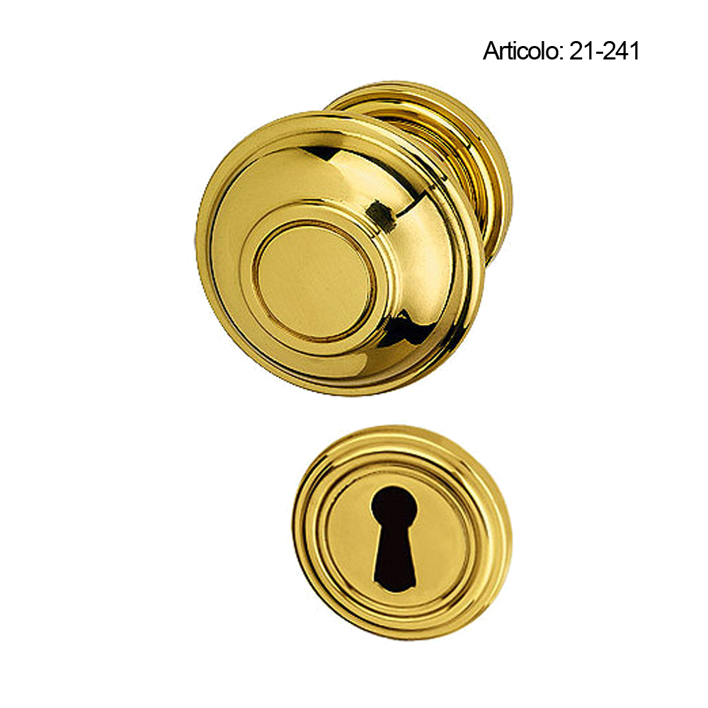 Spinardi 10-241 maniglia per porta ottone