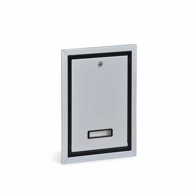 Silmec S695 porta ritiro incasso alluminio esterno