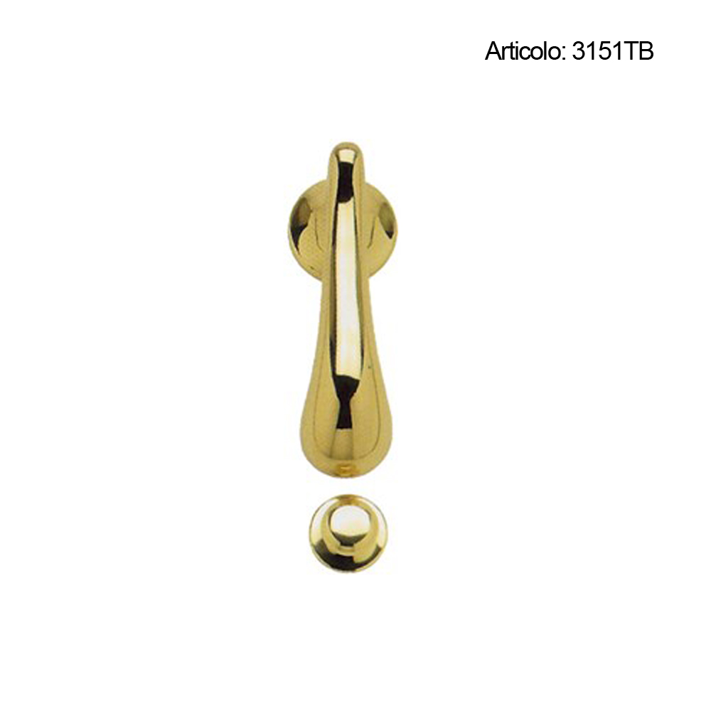 Spinardi 1051TB battente ottone 190x100 mm