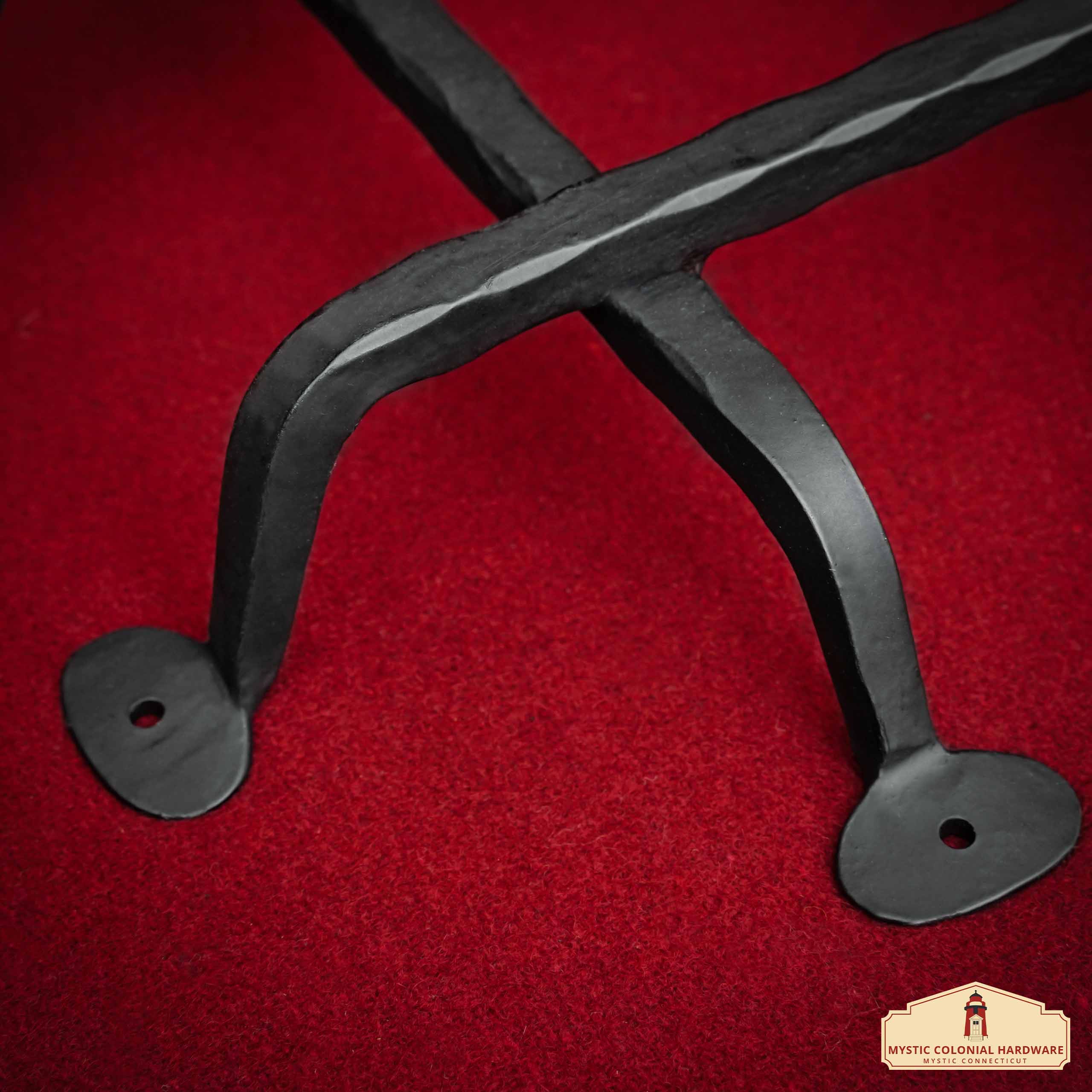 Mystic Colonial Speakeasy grata porta 28,7x29,1 cm ferro nero
