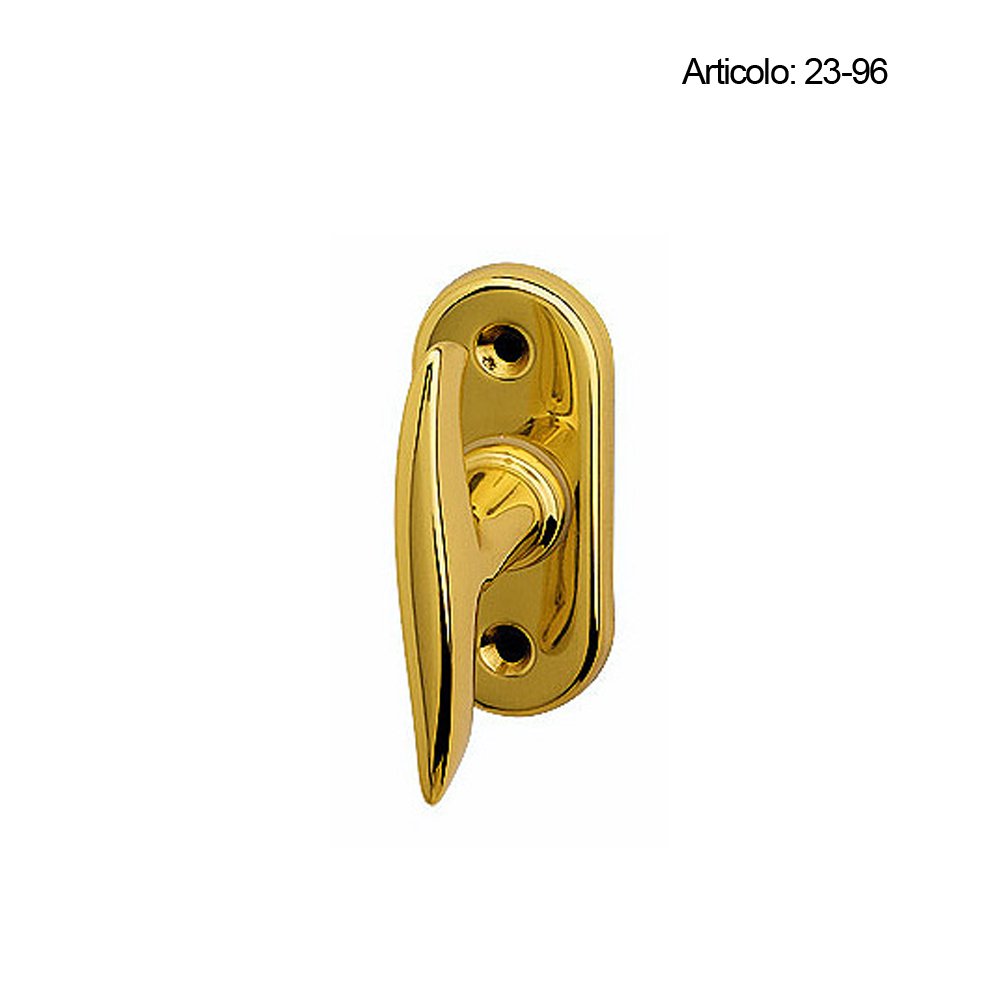 Spinardi 01-96 maniglia per porta su placca rosetta