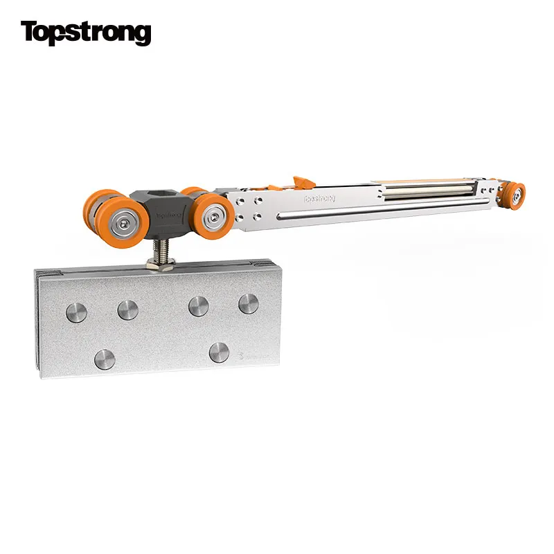TopStrong 60KG carrello porta vetro scorrevole ammortizzato