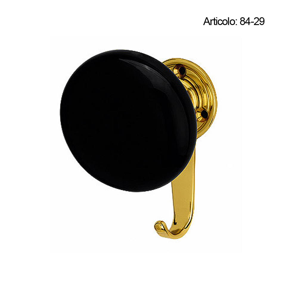 Spinardi 84-29 appendiabiti parete ottone