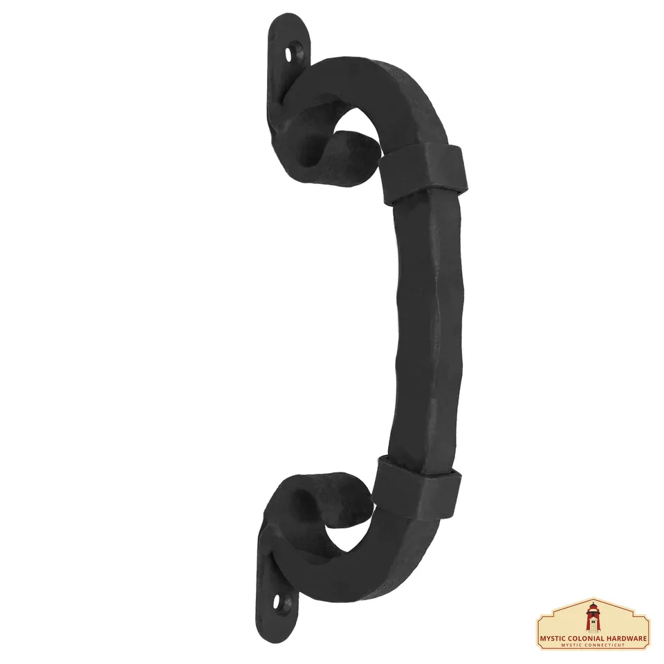 Mystic Colonial Hardware maniglia porta castello ferro battuto