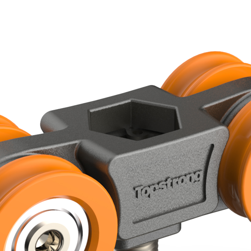TopStrong 45KG carrello porta scorrevole monocilindro doppio buffer