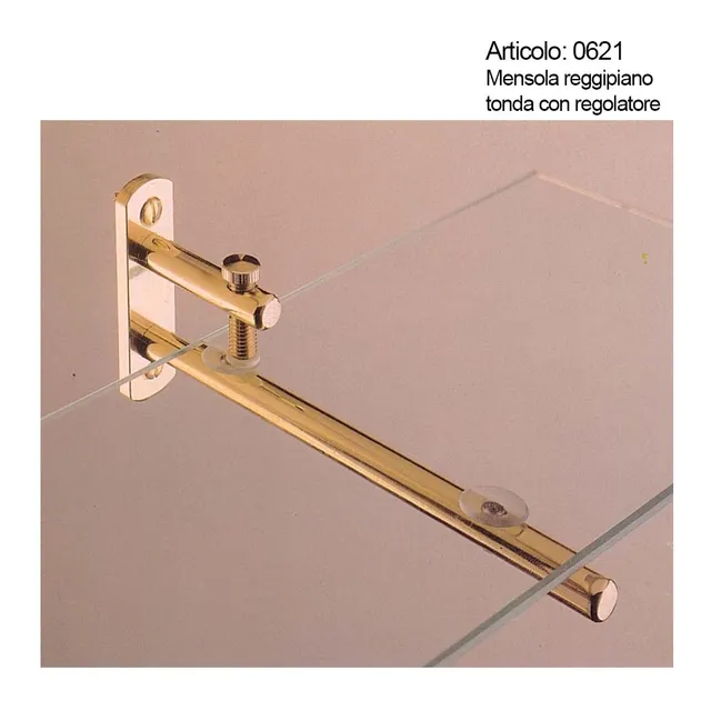 Spinardi reggi mensole ottone diametro 11 cm 20 cm