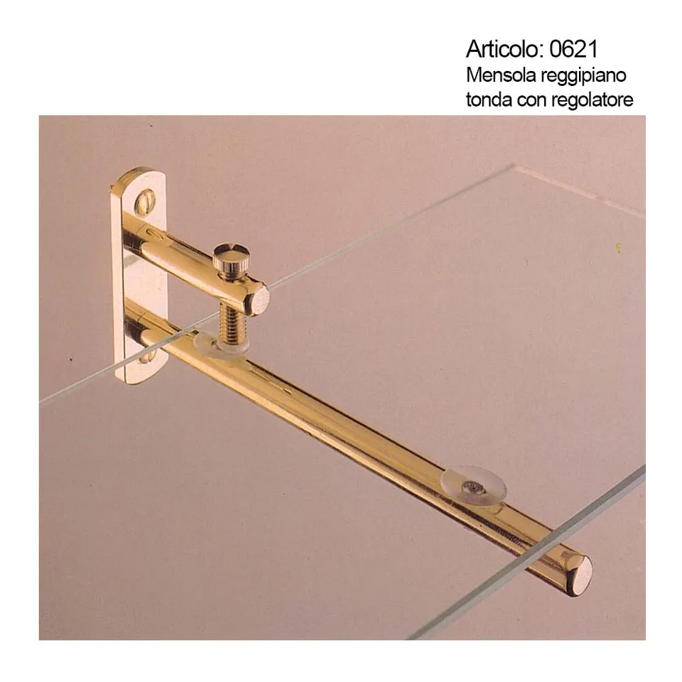 Spinardi reggi mensole ottone diametro 11 cm 20 cm
