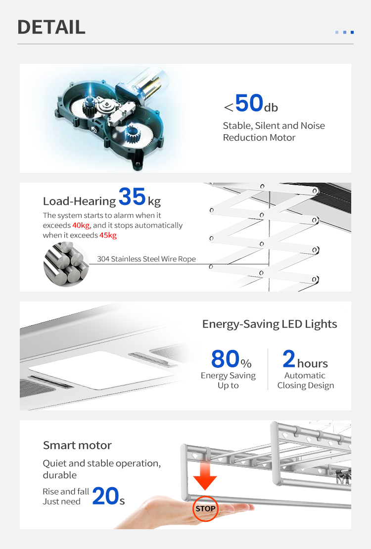 TopStrong T10 stendibiancheria elettrico smart salvaspazio