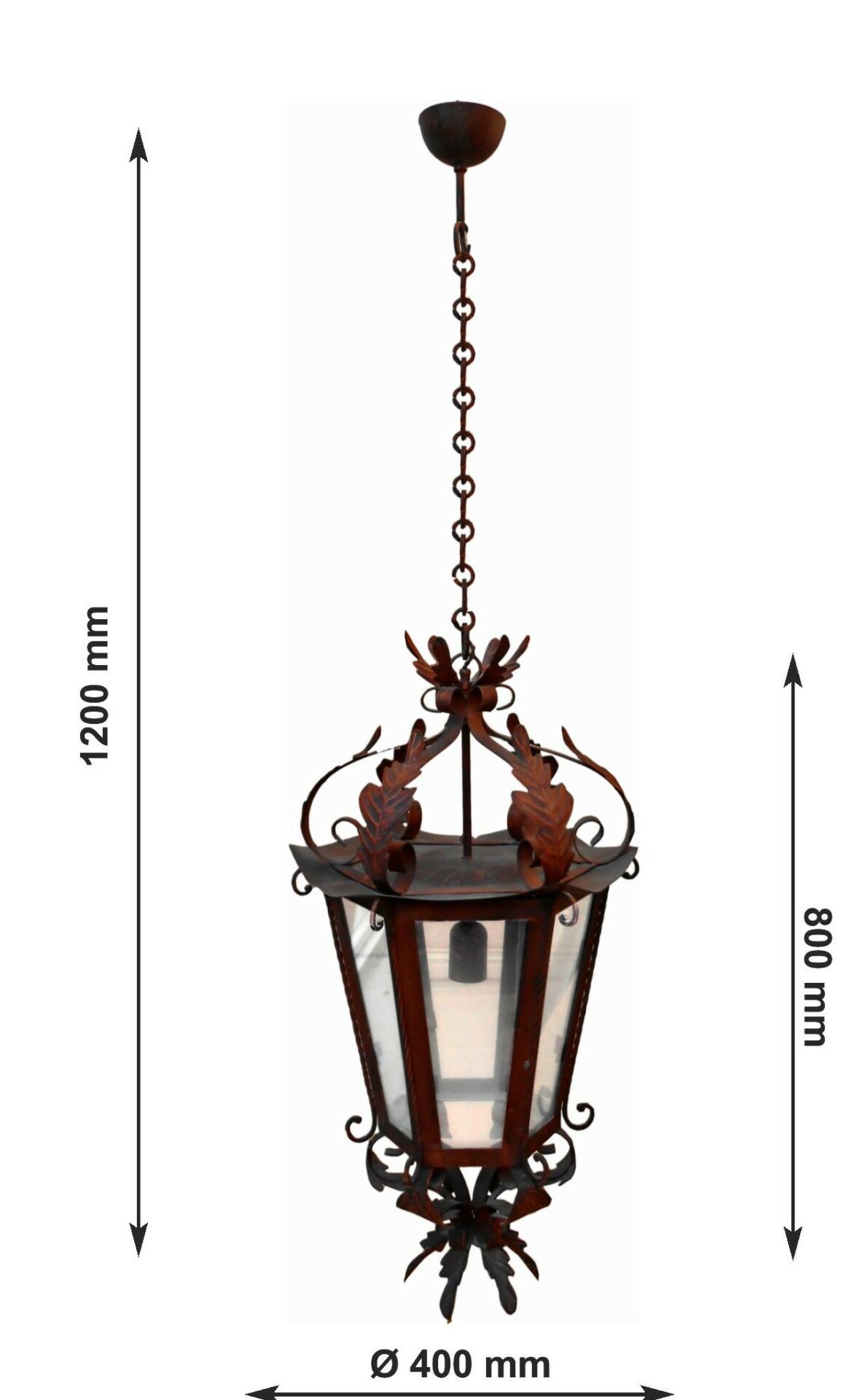 Spinardi Lanterna lampada a soffitto 60W