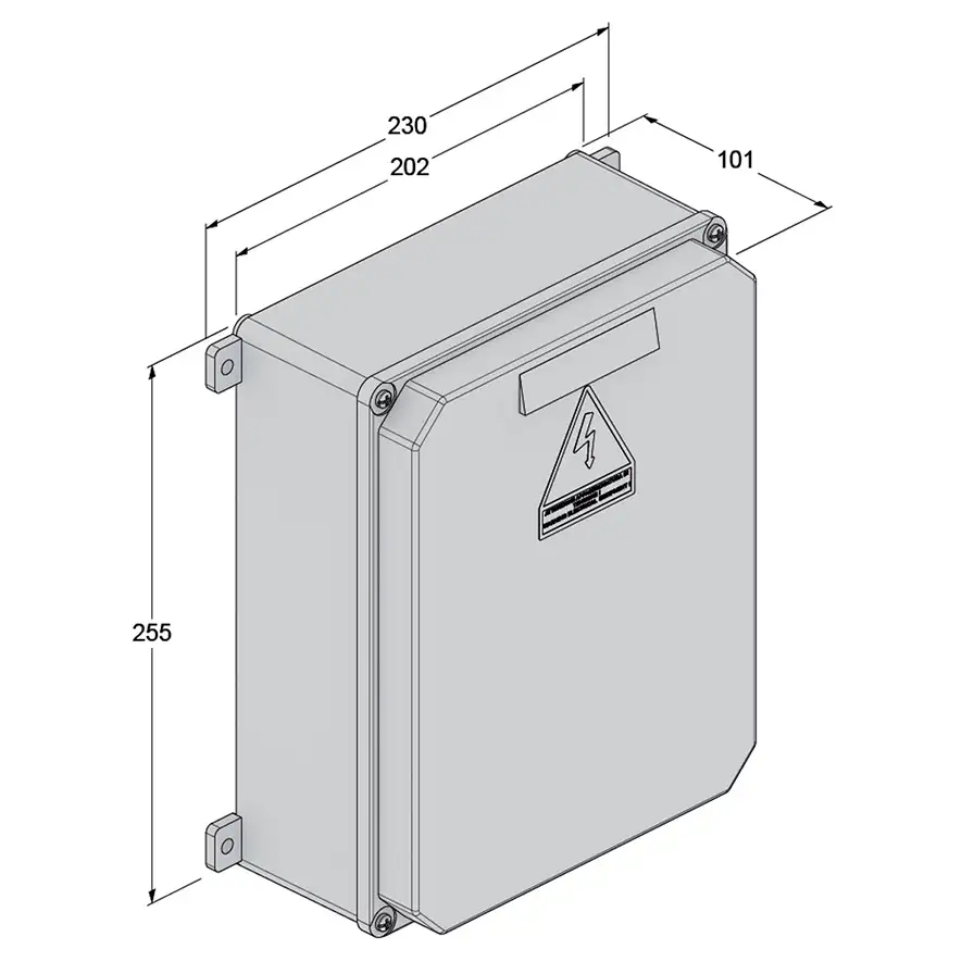TAU K892M centrale porte basculanti 230V