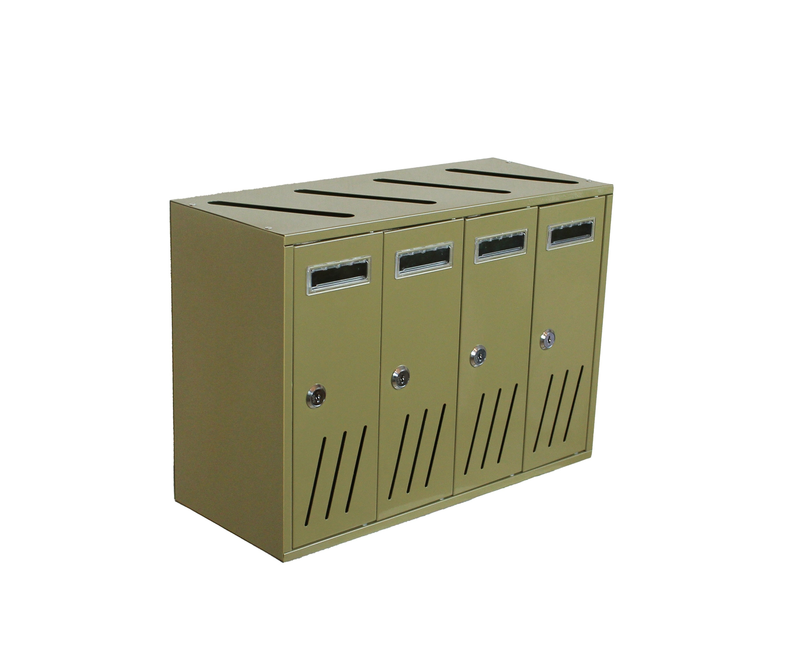 Boxob Serenity 800 cassetta postale interno giallo senape