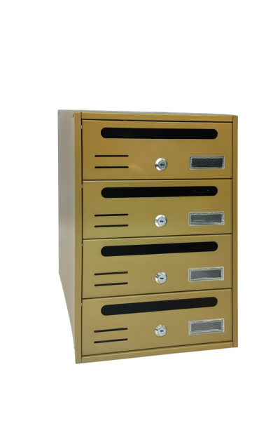 BOXOB Domus 700 cassetta postale da interno bronzo 1 posto