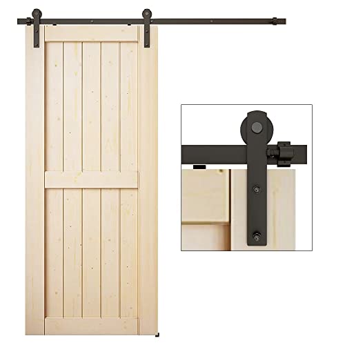 ETIASQSA binario porta scorrevole nero 183 cm kit