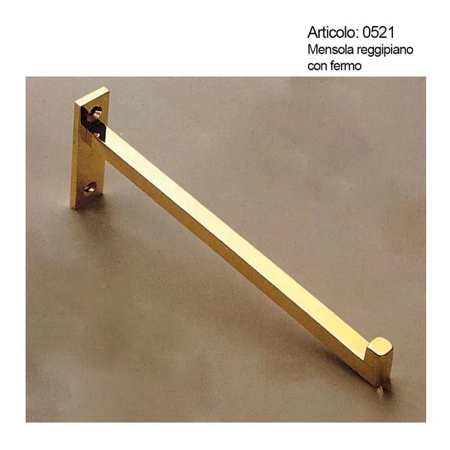 Spinardi reggimensola ottone 10-30 cm finitura satinata