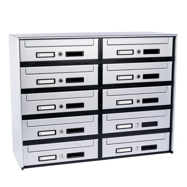 Silmec SC Classic SC5 casellario da 10 cassette esterno