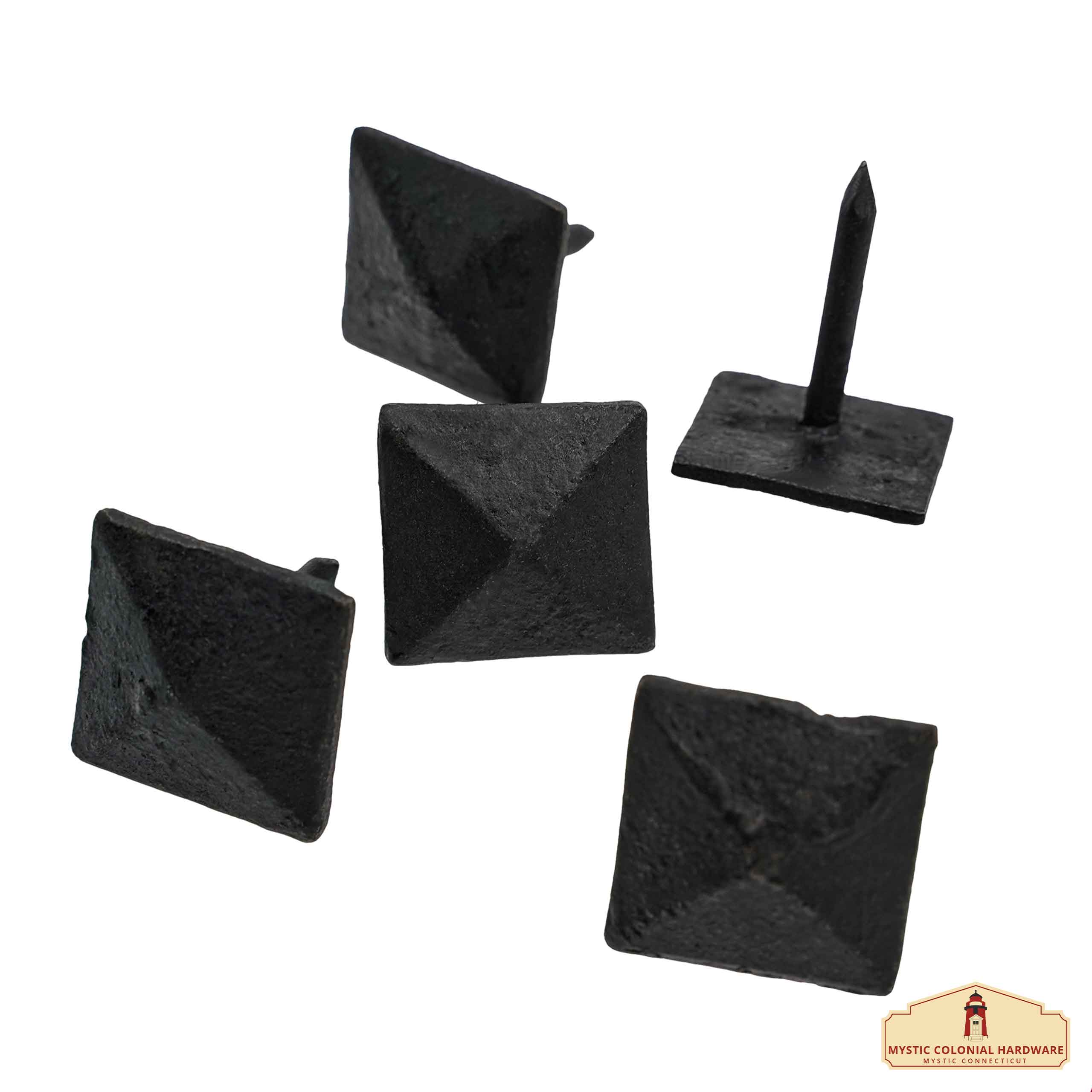Mystic Colonial Clavos chiodi ferro battuto tondi 2,5 cm 6 pezzi