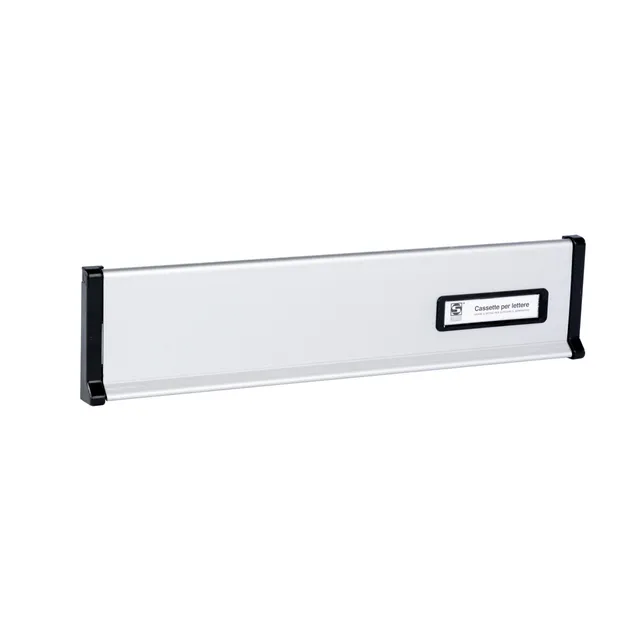 Silmec S650 placca grande con portanome da incasso