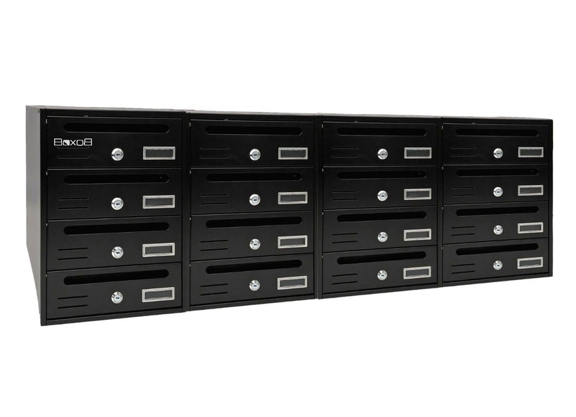 BOXOB Domus 700 cassetta postale interna nera 1 scomparto