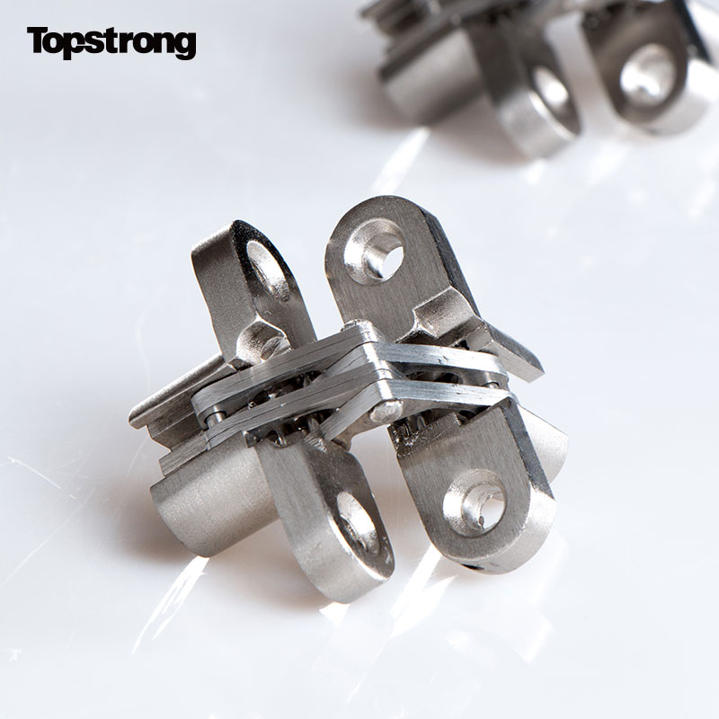 TopStrong AJZQ06-608 cerniera invisibile nera a croce