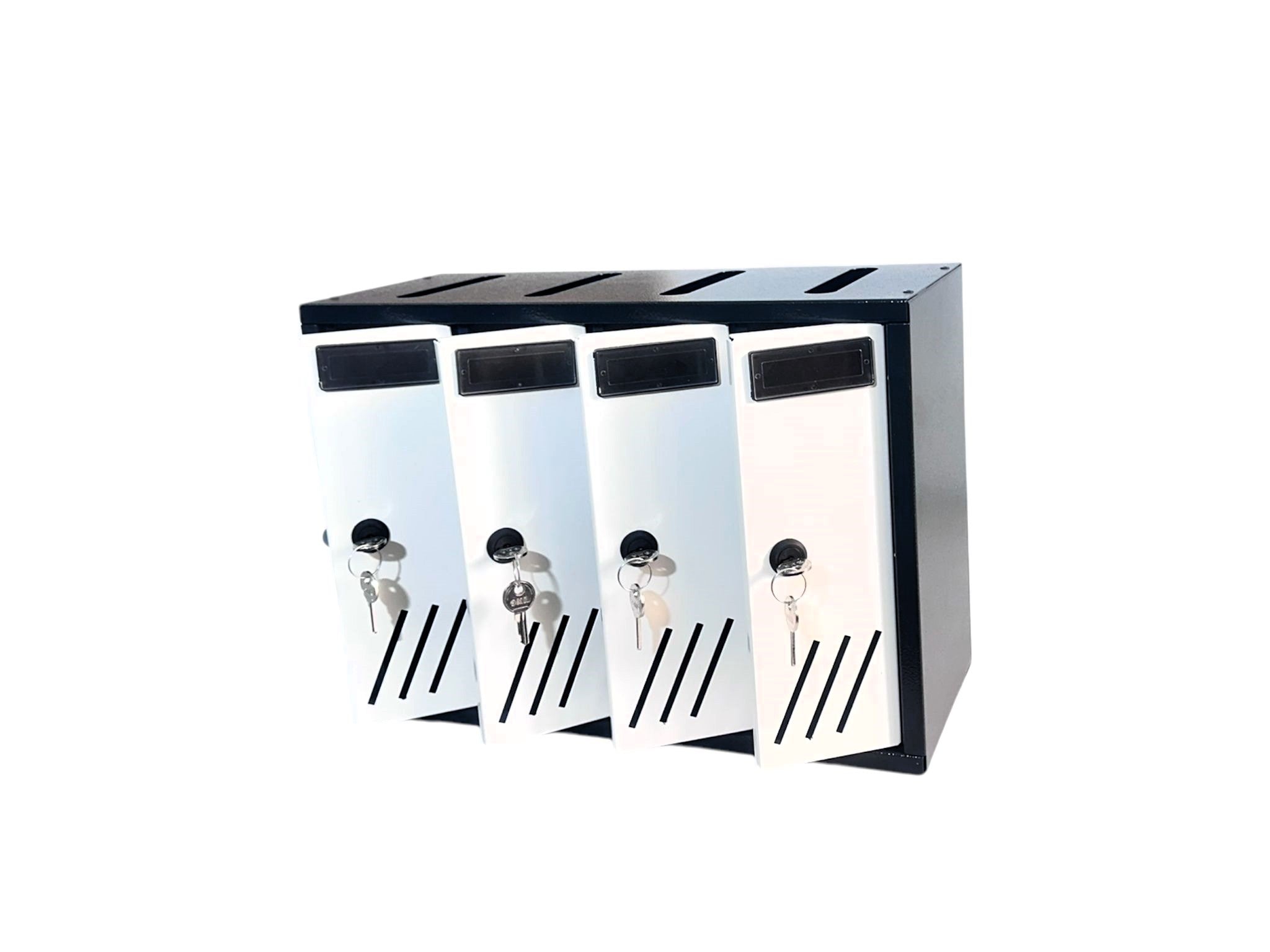 BOXOB Serenity 993 Cassetta Postale Interno Nero/Bianco Sicura