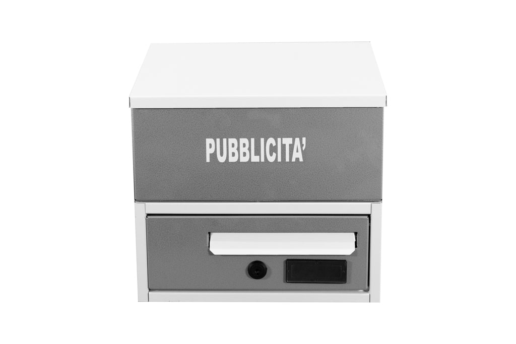 BOXOB Eternity 883 porta pubblicità esterno grigio bianco