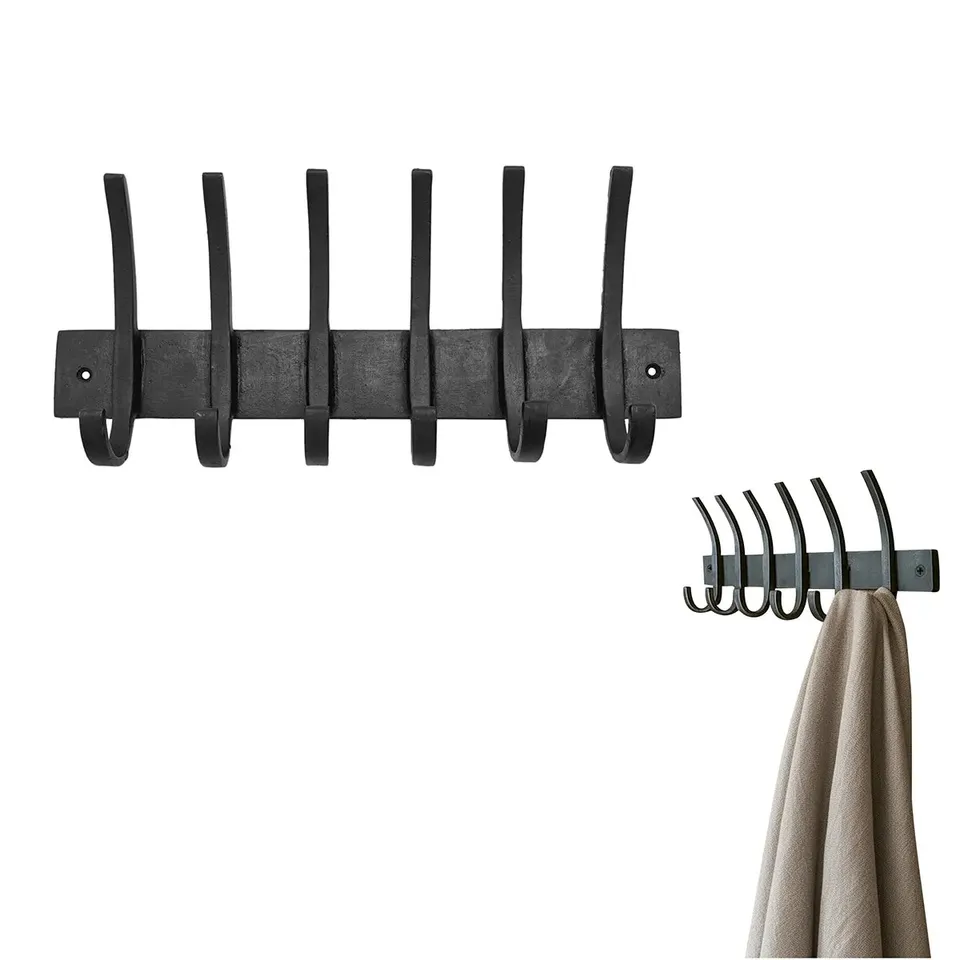 Mystic Colonial Hardware attaccapanni ferro battuto 2 ganci