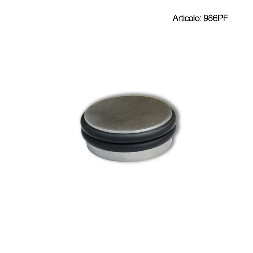 Spinardi 986PF fermaporta acciaio 80x20 mm