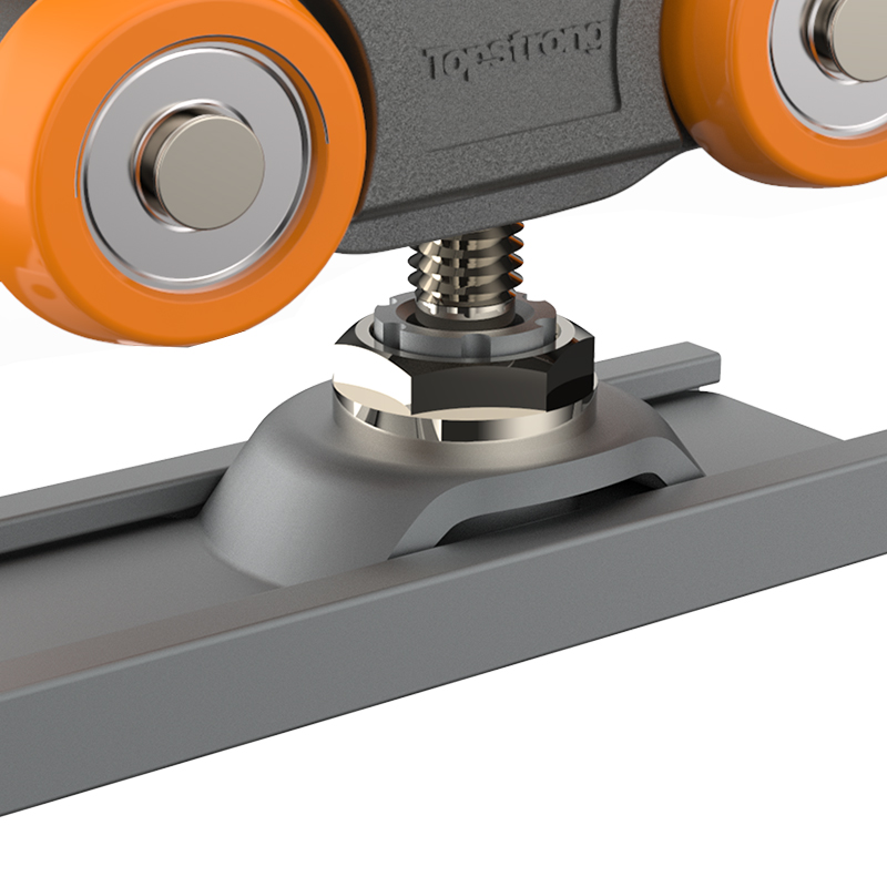 TopStrong 120KG carrello porta scorrevole da installazione