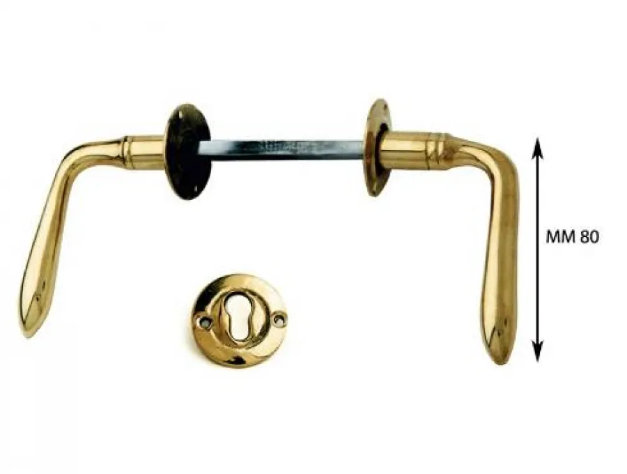 Spinardi 88004 maniglia quadro 6 mm 80