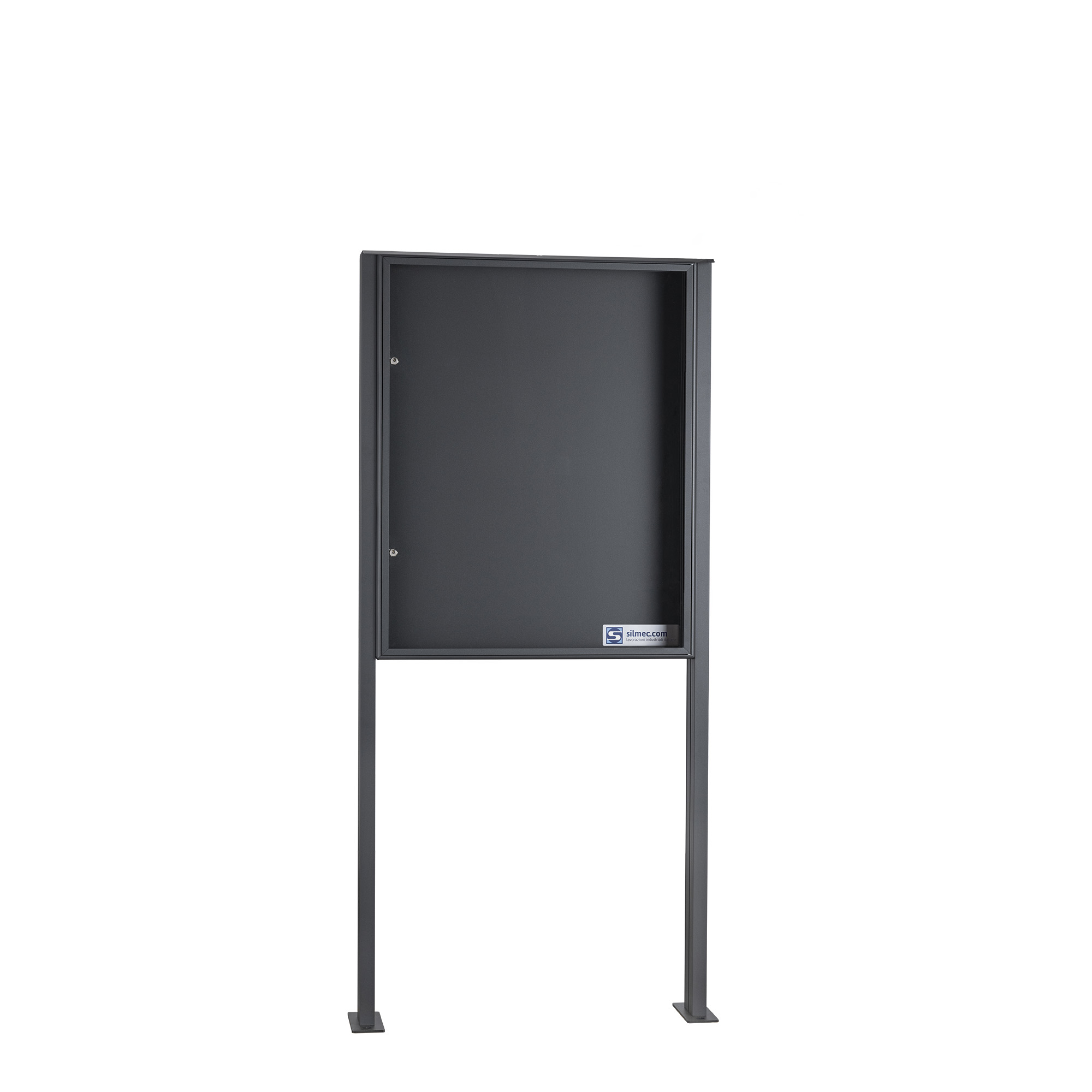Silmec SB3 maxi bacheca avvisi con pali esterno
