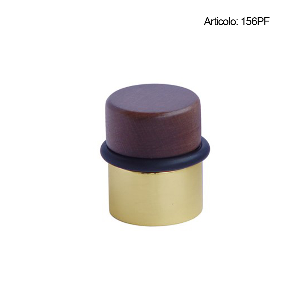 Spinardi 456PF fermaporta ottone-legno 40x50 mm