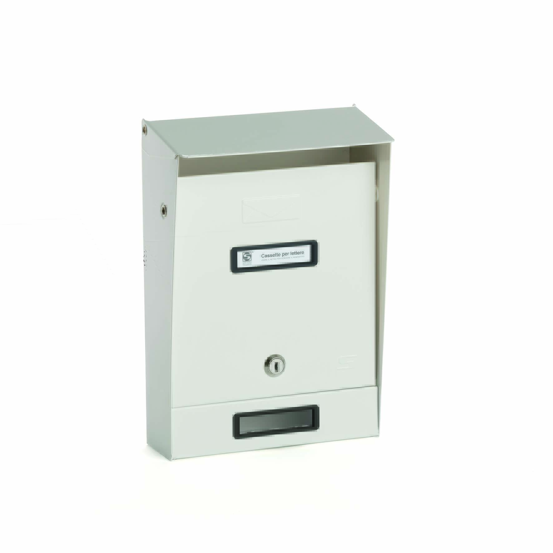 Silmec S01 cassetta postale con tetto apribile