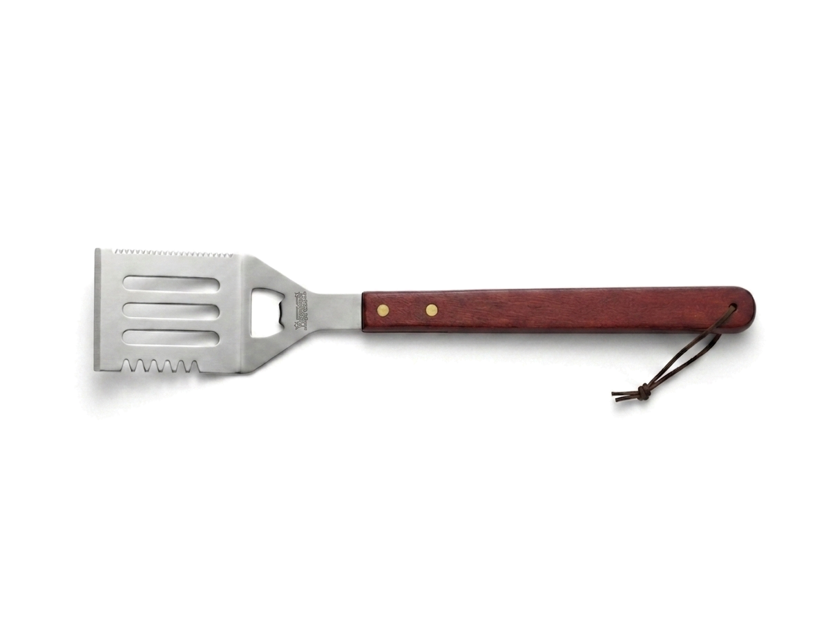 BOXOB spatola barbecue acciaio inox manico legno