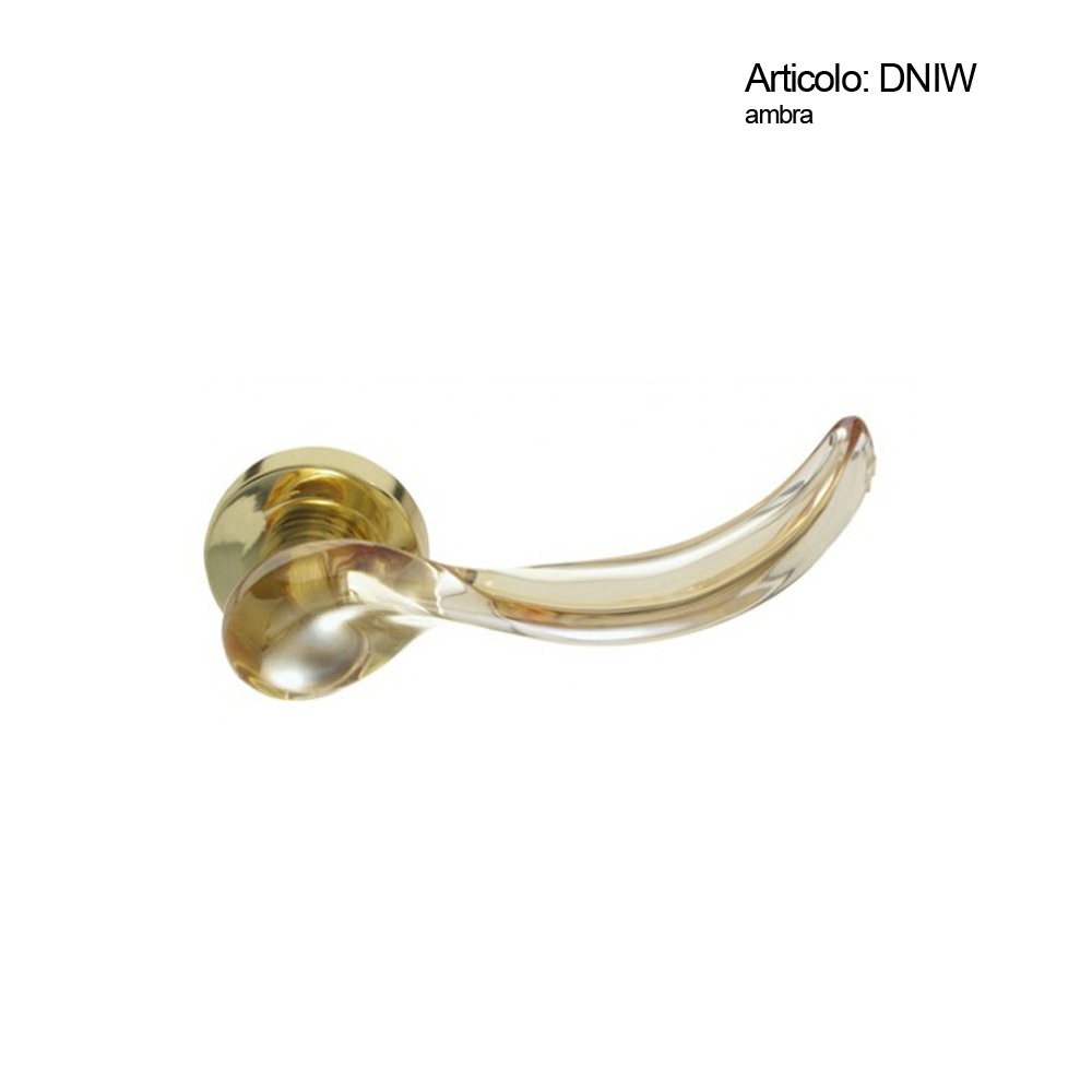Spinardi DNIW Torciglione Maniglia Cristallo Trasparente