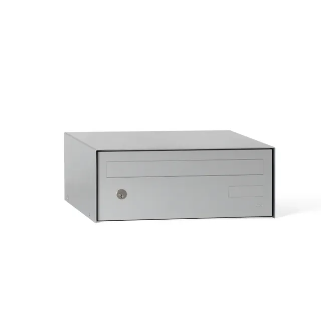 Silmec Square 400 cassetta postale alluminio anteriore