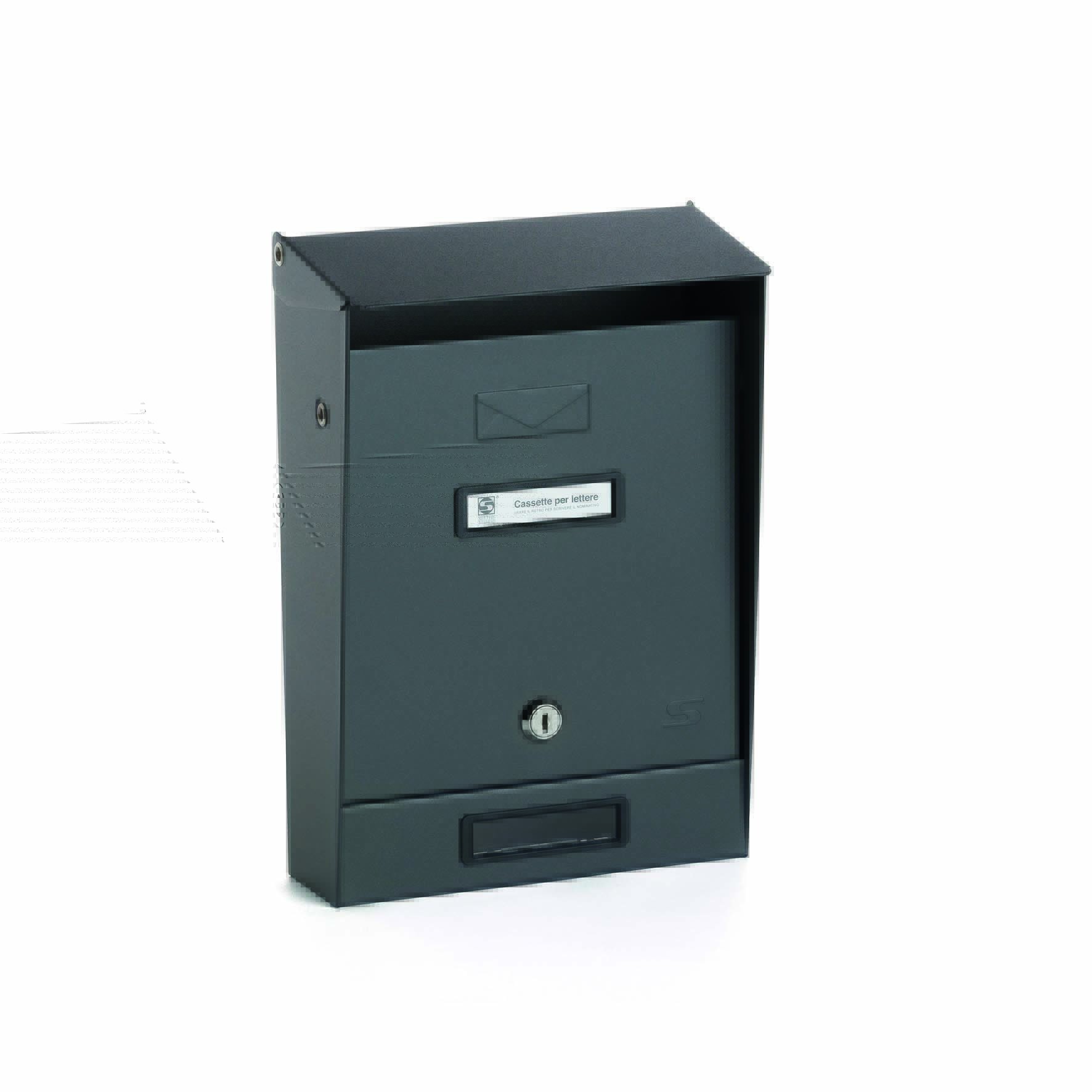 Silmec S01 cassetta postale con tetto apribile