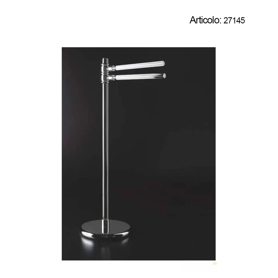 Spinardi Piantana appendiabiti bagno cristallo